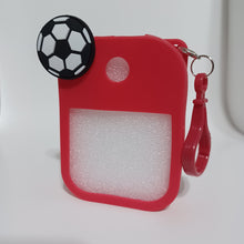 Load image into Gallery viewer, Hand Sanitizer Keychain Case - RED