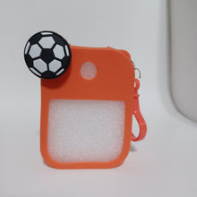 Load image into Gallery viewer, Hand Sanitizer Keychain Case - ORANGE