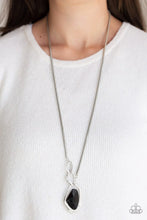 Load image into Gallery viewer, Optical Opulence - Black Necklace