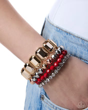 Load image into Gallery viewer, Outstanding Operation - Red Bold Bracelet