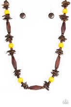 Load image into Gallery viewer, Cozumel Coast - Yellow Necklace