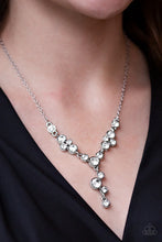 Load image into Gallery viewer, Five-Star Starlet - White Necklace