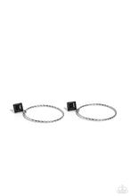 Load image into Gallery viewer, Canyon Circlet - Black - Earrings