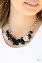 Load image into Gallery viewer, Treasure Shore - Black Necklace