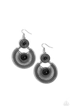 Load image into Gallery viewer, A Wild Bunch - Black Earrings