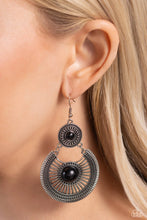 Load image into Gallery viewer, A Wild Bunch - Black Earrings