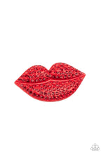 Load image into Gallery viewer, Lip Locked & Hair Kiss - Red - 2pc Set