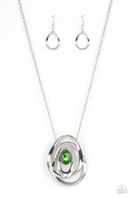 Load image into Gallery viewer, Luminous Labyrinth - Green Necklace