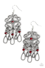 Load image into Gallery viewer, Majestic Makeover - Red Earrings