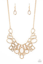 Load image into Gallery viewer, Geometric Grit - Gold Necklace