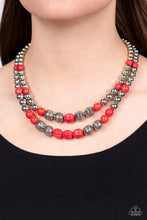 Load image into Gallery viewer, Country Road Trip - Red Necklace