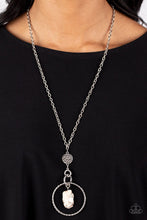 Load image into Gallery viewer, Keep the PIECE - White Necklace