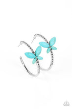 Load image into Gallery viewer, Bohemian Butterfly - Blue Earrings