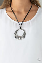 Load image into Gallery viewer, Tectonic Treasure - Silver Necklace