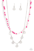 Load image into Gallery viewer, Comet Candy - Pink Necklace