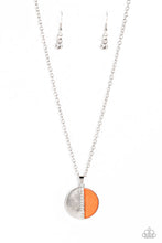 Load image into Gallery viewer, Captivating Contrast - Orange Necklace