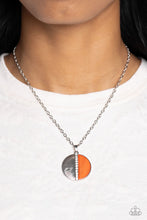 Load image into Gallery viewer, Captivating Contrast - Orange Necklace