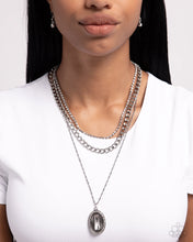 Load image into Gallery viewer, Edgy Empire - White Necklace