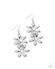 Load image into Gallery viewer, Fabulous Florals - Silver Earrings