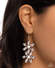 Load image into Gallery viewer, Fabulous Florals - Silver Earrings
