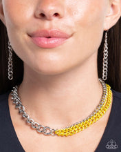 Load image into Gallery viewer, Tinted Tension - Yellow Necklace