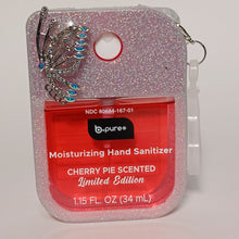 Load image into Gallery viewer, Hand Sanitizer Keychain Case - Fluttering Butterfly