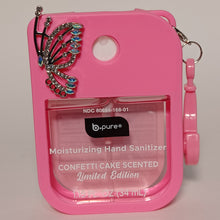 Load image into Gallery viewer, Hand Sanitizer Keychain Case - Fluttering Butterfly