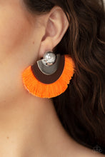 Load image into Gallery viewer, Fan The FLAMBOYANCE - Orange - Paparazzi Accessories