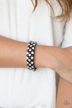 Load image into Gallery viewer, Metro Motif - Blue - Paparazzi Accessories