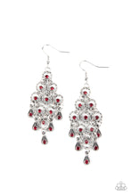 Load image into Gallery viewer, Chandelier Cameo - Red - Paparazzi Accessories