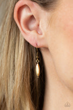Load image into Gallery viewer, Flight of FANCINESS - Brass - Paparazzi Accessories