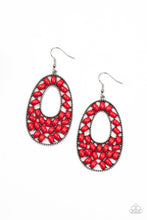 Load image into Gallery viewer, Beaded Shores - Red - Paparazzi Accessories