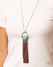 Load image into Gallery viewer, Winslow Wanderer - Blue Necklace