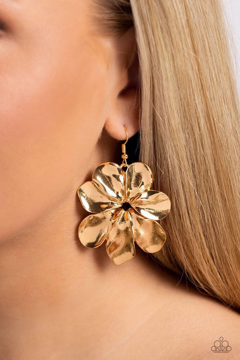 Hinging Hallmark - Gold Earrings