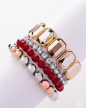 Load image into Gallery viewer, Outstanding Operation - Red Bold Bracelet
