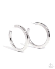 Load image into Gallery viewer, Sleek Spotlight / Chic Intuition - Silver Earrings
