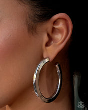 Load image into Gallery viewer, Sleek Spotlight / Chic Intuition - Silver Earrings
