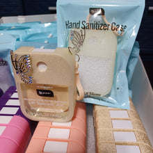 Load image into Gallery viewer, Hand Sanitizer Keychain Case - Iridescent Butterfly
