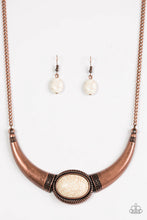 Load image into Gallery viewer, Cause A STEER - Copper Necklace
