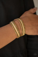 Load image into Gallery viewer, Going For Glam - Brass Bracelet
