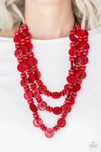 Load image into Gallery viewer, Barbados Bopper - Red Necklace
