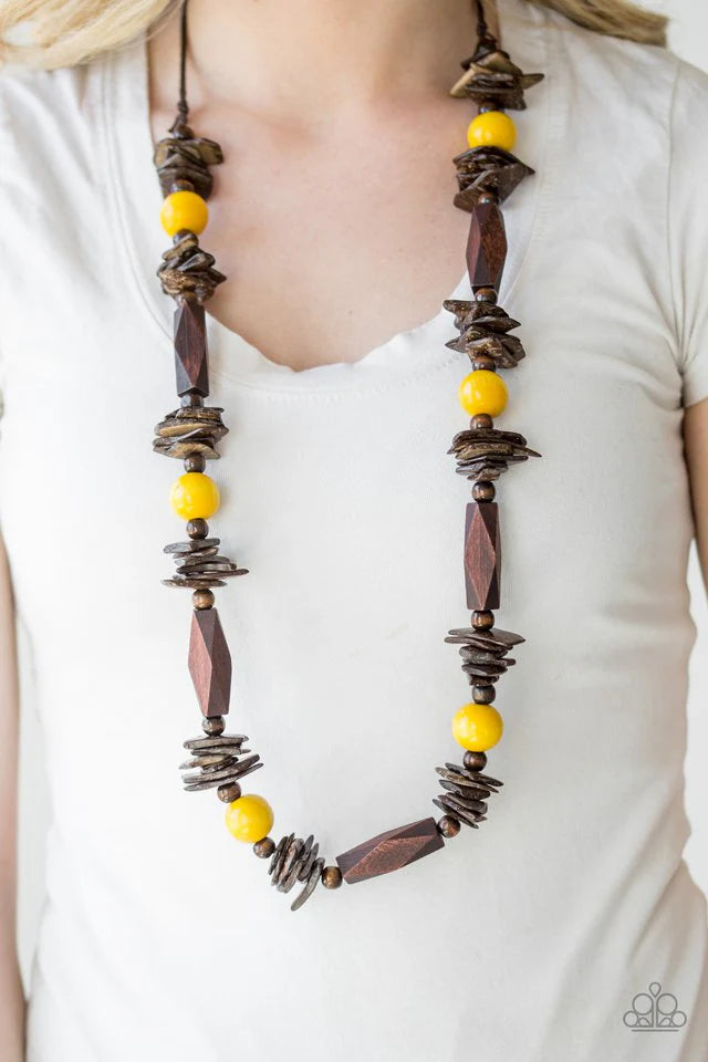 Cozumel Coast - Yellow Necklace