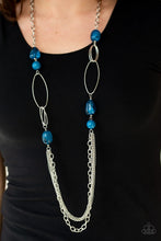 Load image into Gallery viewer, Pleasant Promenade - Blue Necklace
