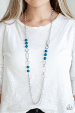 Load image into Gallery viewer, CACHE Me Out - Blue Necklace
