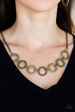 Load image into Gallery viewer, Modern Day Madonna - Brass Necklace
