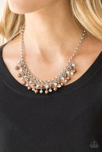 Load image into Gallery viewer, You May Kiss the Bride - Brown Necklace
