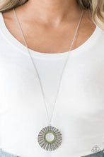 Load image into Gallery viewer, Chicly Centered - Green Necklace
