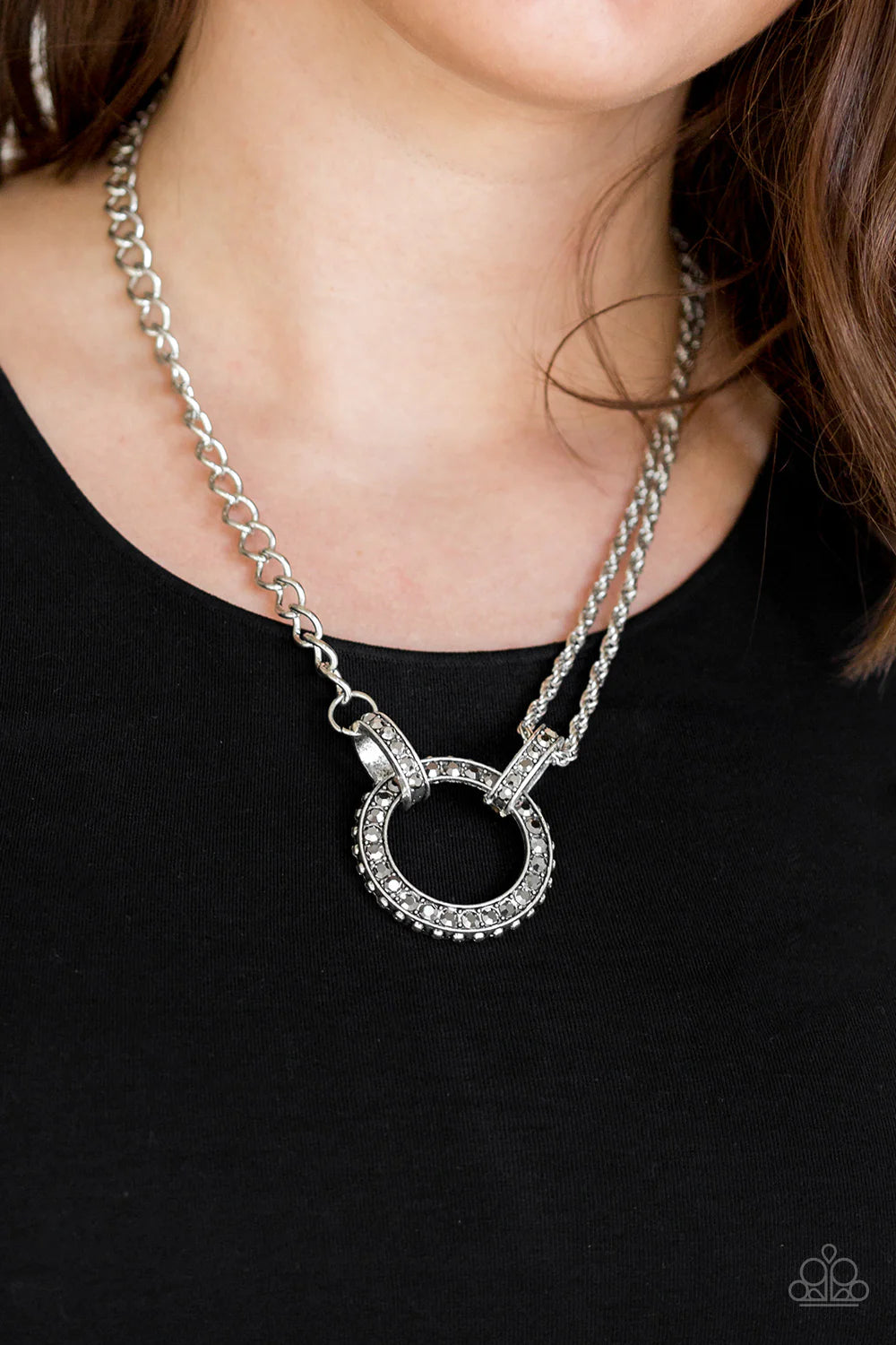 Razzle Dazzle - Silver Necklace