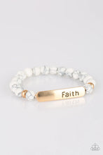 Load image into Gallery viewer, Fearless Faith Gold Bracelet
