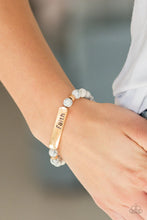 Load image into Gallery viewer, Fearless Faith Gold Bracelet
